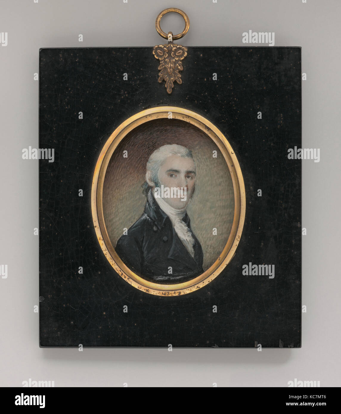 Portrait of a gentleman, Jérémie, Paul 1775-182, 1800 Banque D'Images