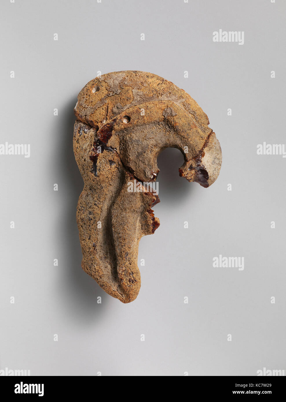 Pendentif : Ajax transportant le corps d'Achille, 6ème 5ème siècle avant J.C. Banque D'Images