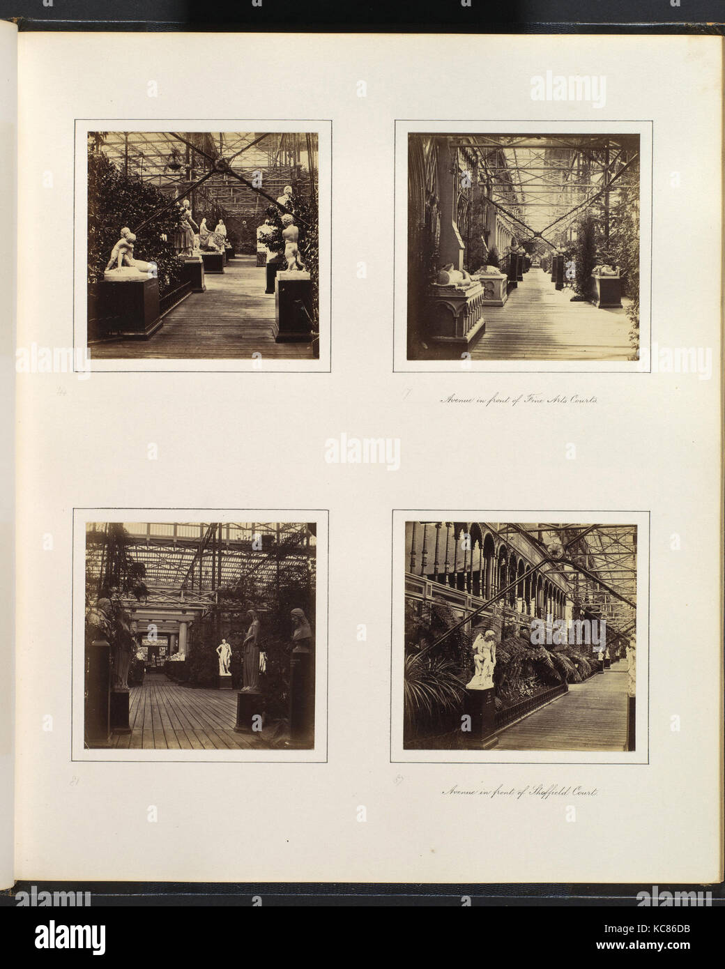 Cour de Français et d'Italien Sculpture ; Avenue, en face des beaux-arts de tribunaux ; voir dans la sculpture classique Gallery Avenue ; Banque D'Images