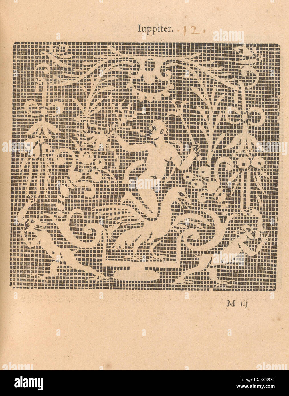 Les singuliers et Nouveaux Portraicts... page 47 (recto), 1588 Banque D'Images