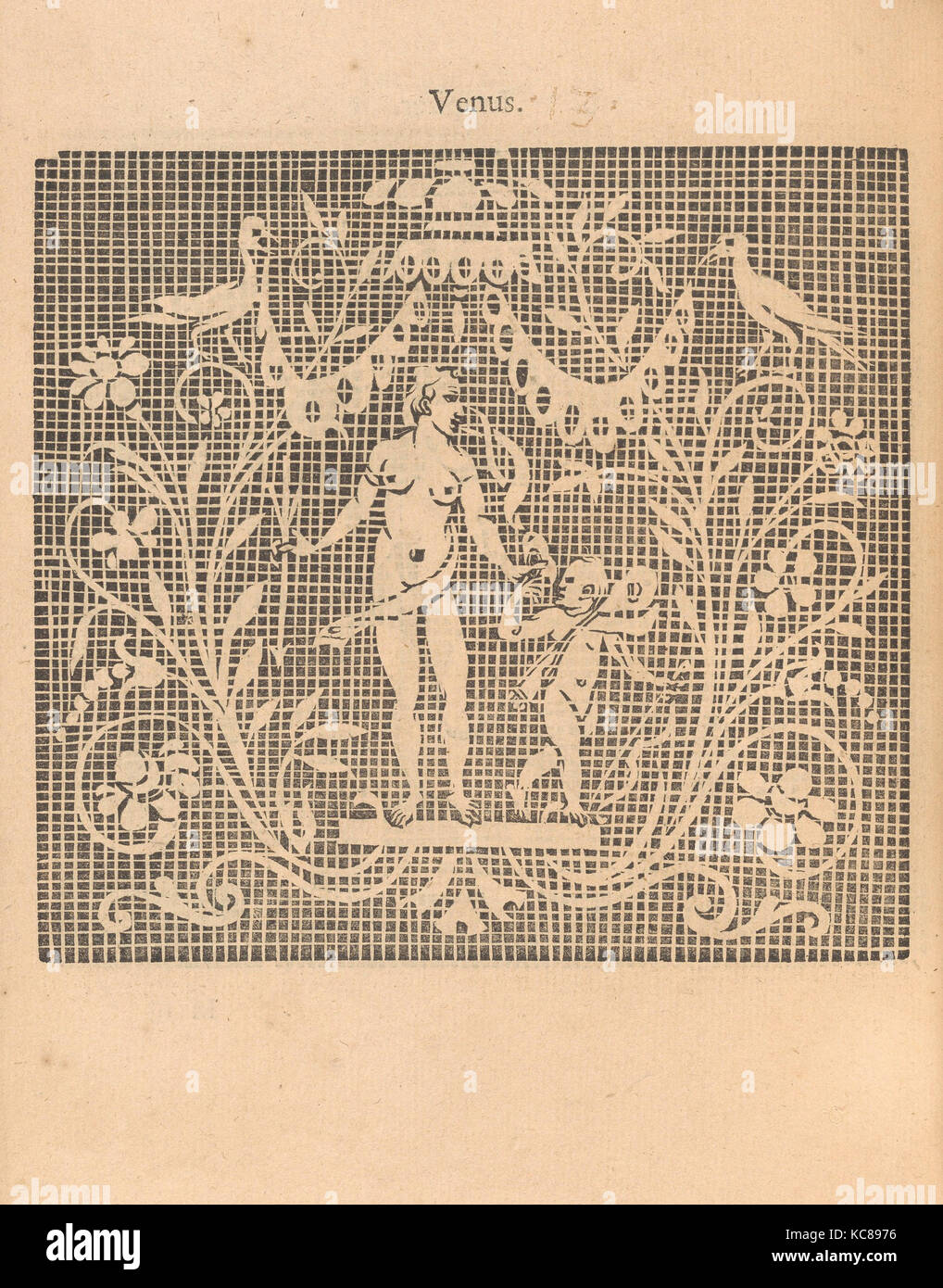 Les singuliers et Nouveaux Portraicts... page 47 (verso), 1588 Banque D'Images