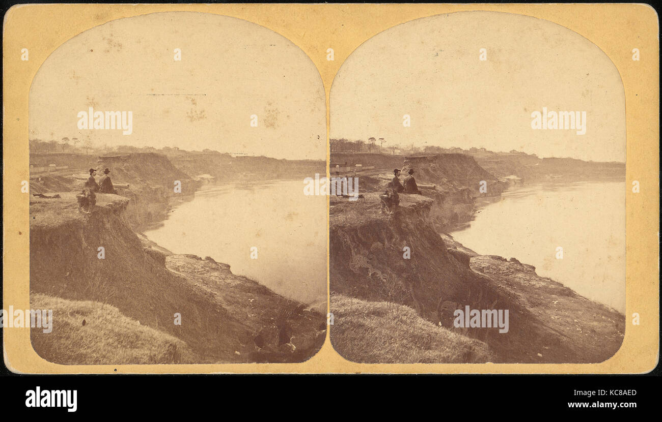 Alabama River, les années 1860, d'albumen argentiques, Mount : 10 x 17,7 cm (3 15/16 x 6 15/16 in.), photographies, inconnu (American Banque D'Images