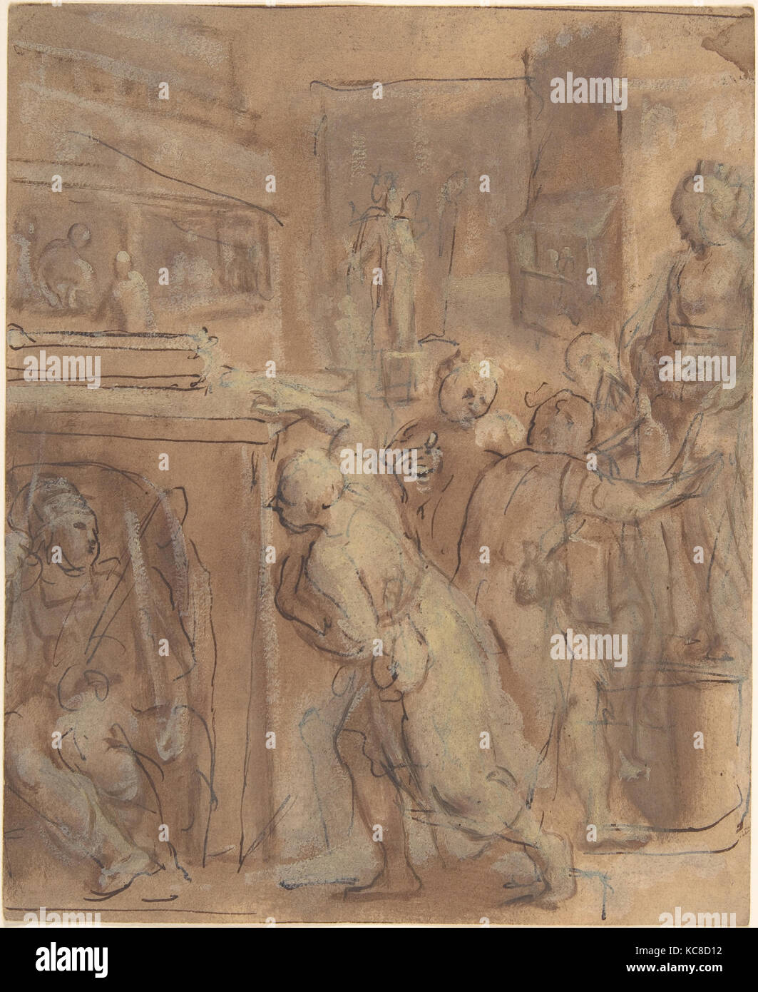 Scène emblématique, Otto van Veen, 1607 ou avant Banque D'Images