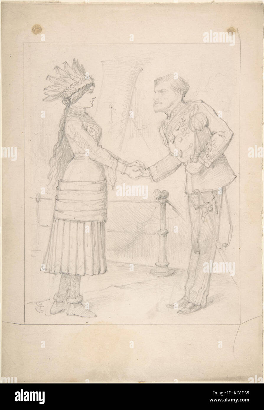 Les meilleurs amis doivent Partie, Sir John Tenniel, ca. 1878 Banque D'Images