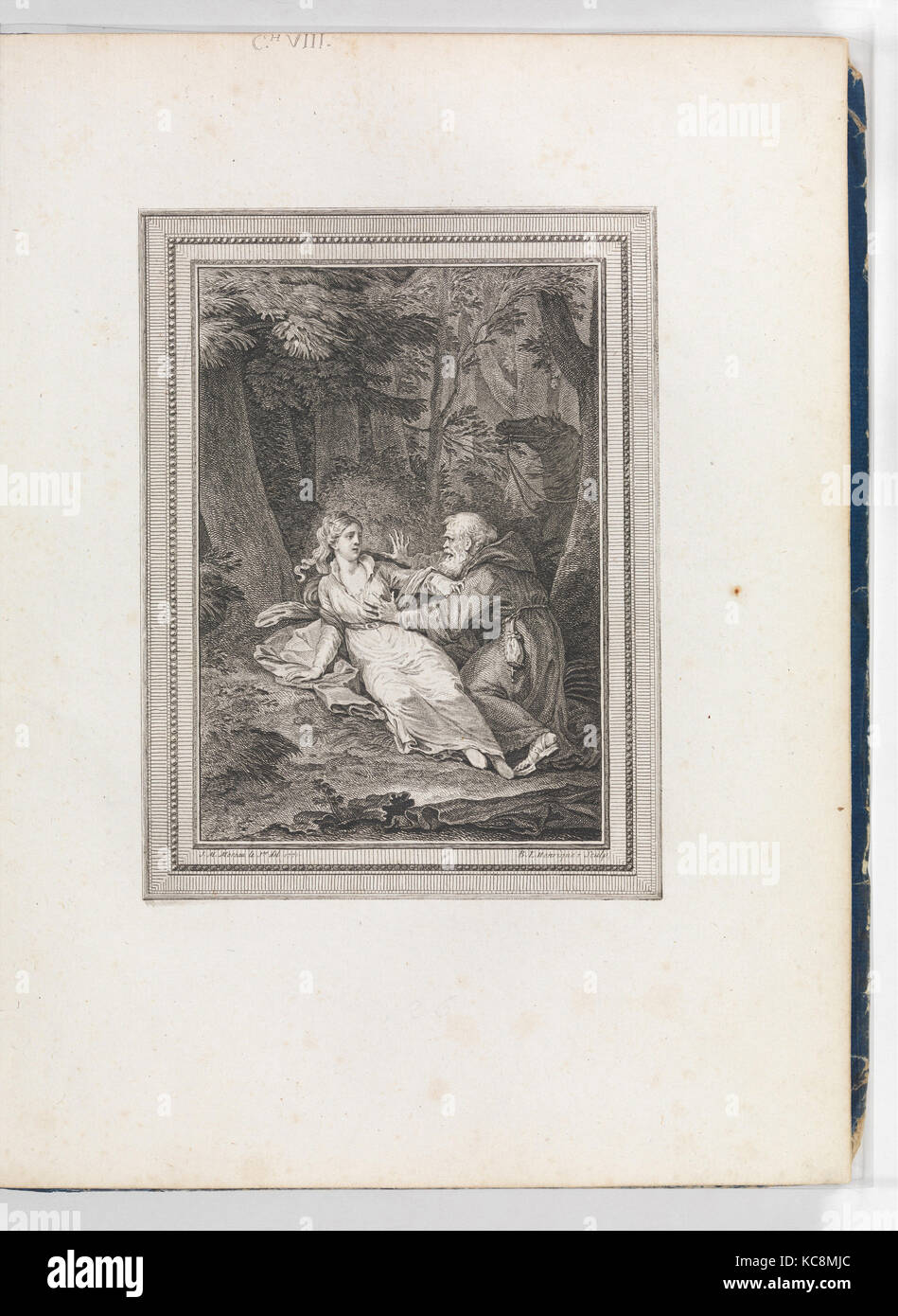 Poëme Héroique, Roland Furieux de l'Arioste, 1775-76 Banque D'Images