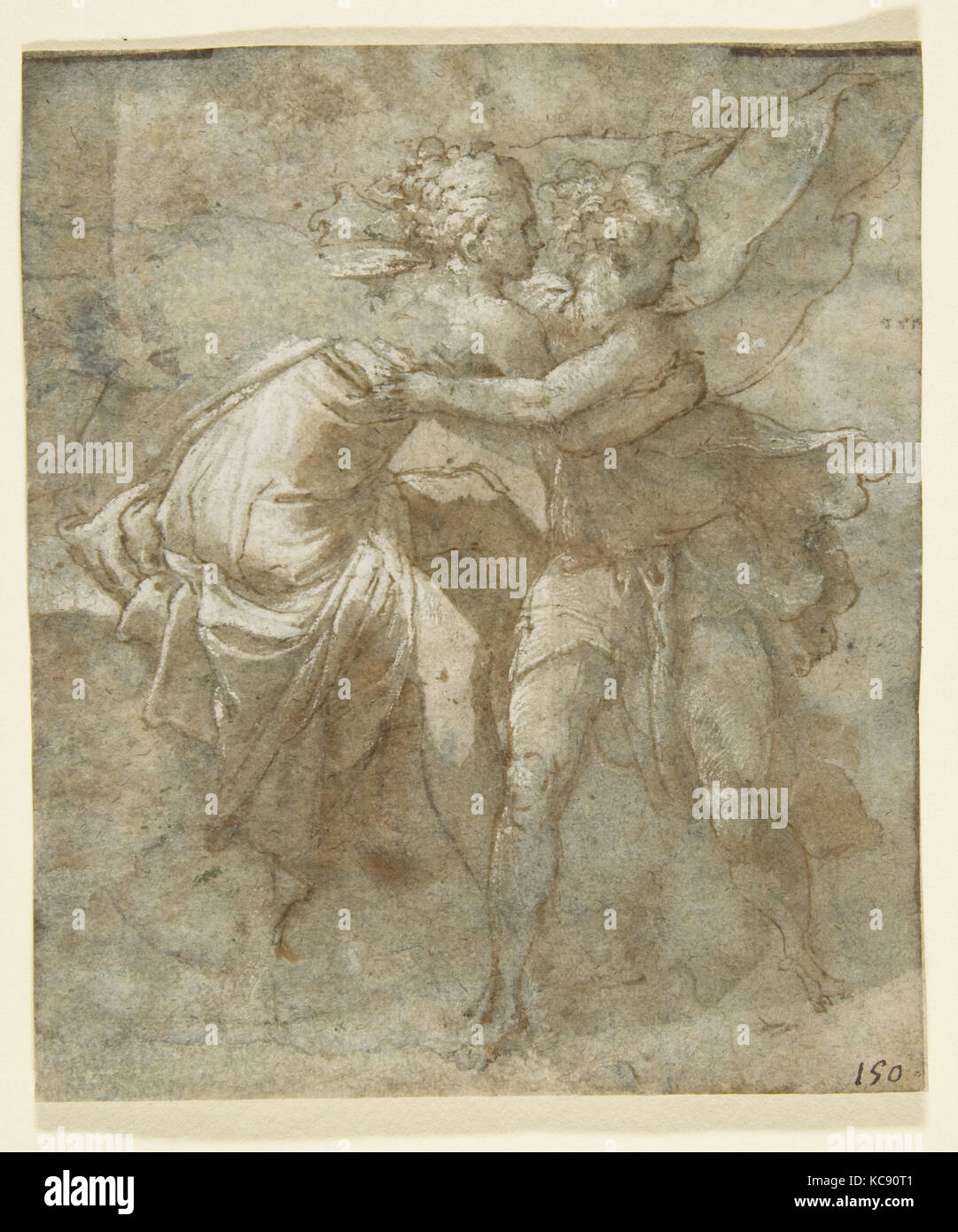 Joseph et la femme de Potiphar, Taddeo Zuccaro, ca. 1550 Banque D'Images