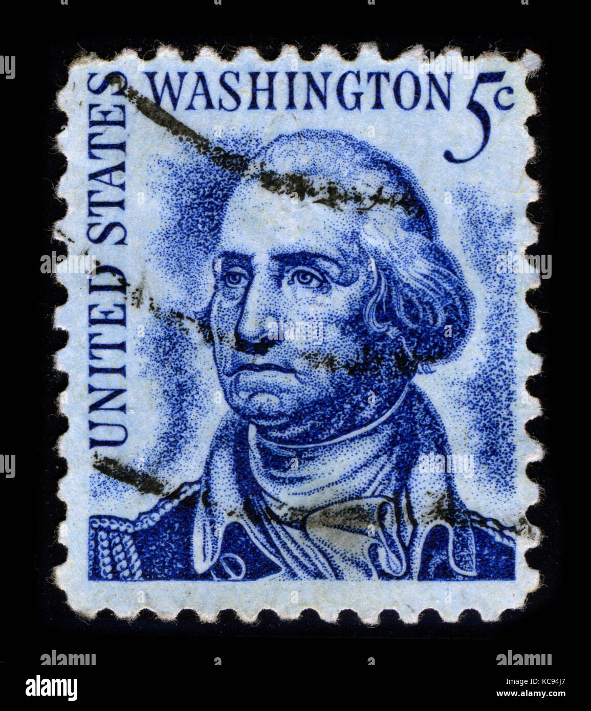 Bicentenaire de Washington : Timbre-poste de 2 cents