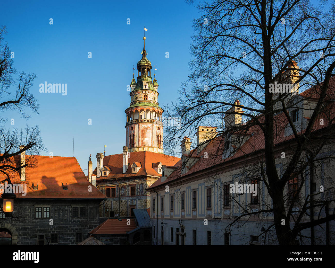 Bâtiment historique de Prague, en République tchèque, destination de voyage Banque D'Images
