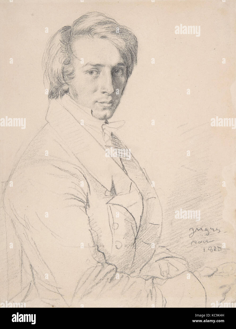 Ursin-Jules Vatinelle (1798-1881), Jean Auguste Dominique Ingres, 1820 Banque D'Images