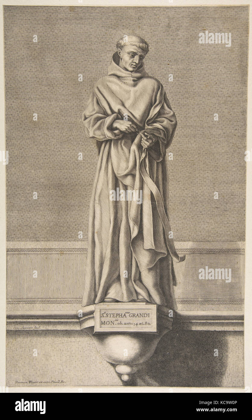 Girandi Saint Stephanus, Conrad Lauwers, 17e siècle Banque D'Images