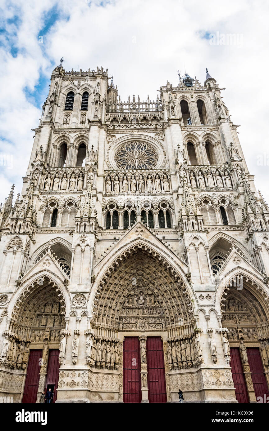Amiens (France), Cathédrale Notre Dame, Kathedrale Notre-dame d'Amiens (Frankreich) Banque D'Images