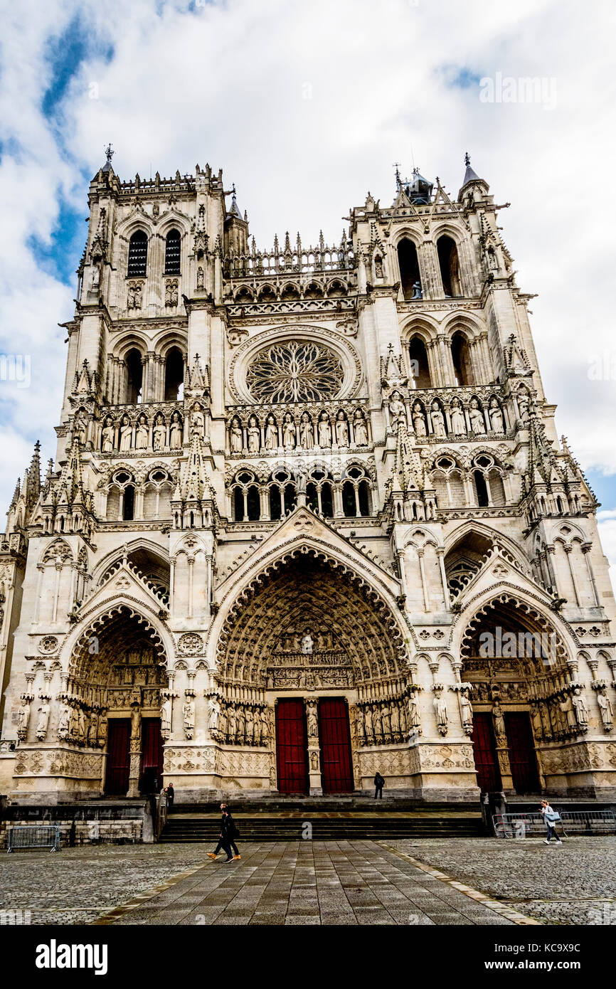 Amiens (France), Cathédrale Notre Dame, Kathedrale Notre-dame d'Amiens (Frankreich) Banque D'Images