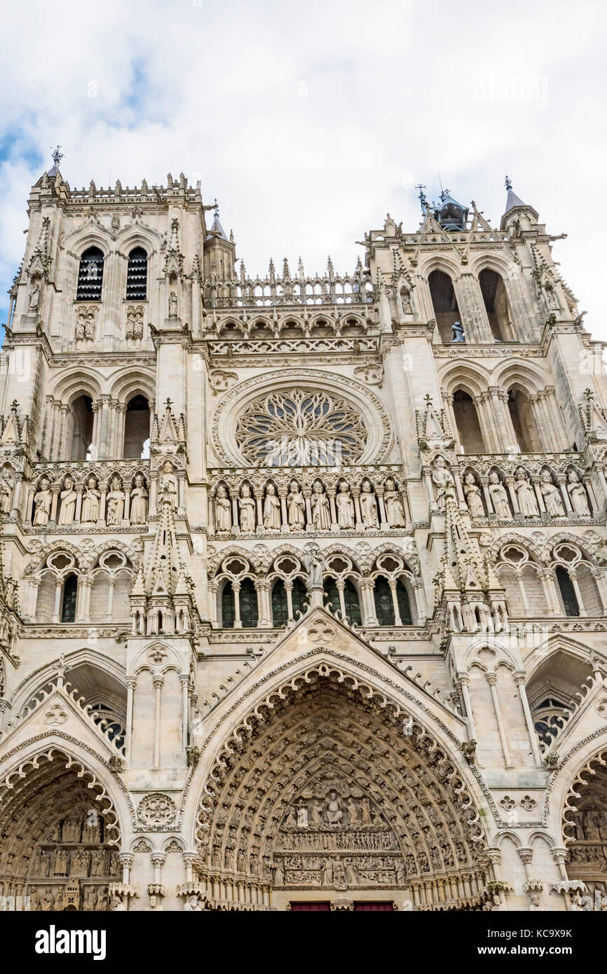 Amiens (France), Cathédrale Notre Dame, Kathedrale Notre-dame d'Amiens (Frankreich) Banque D'Images