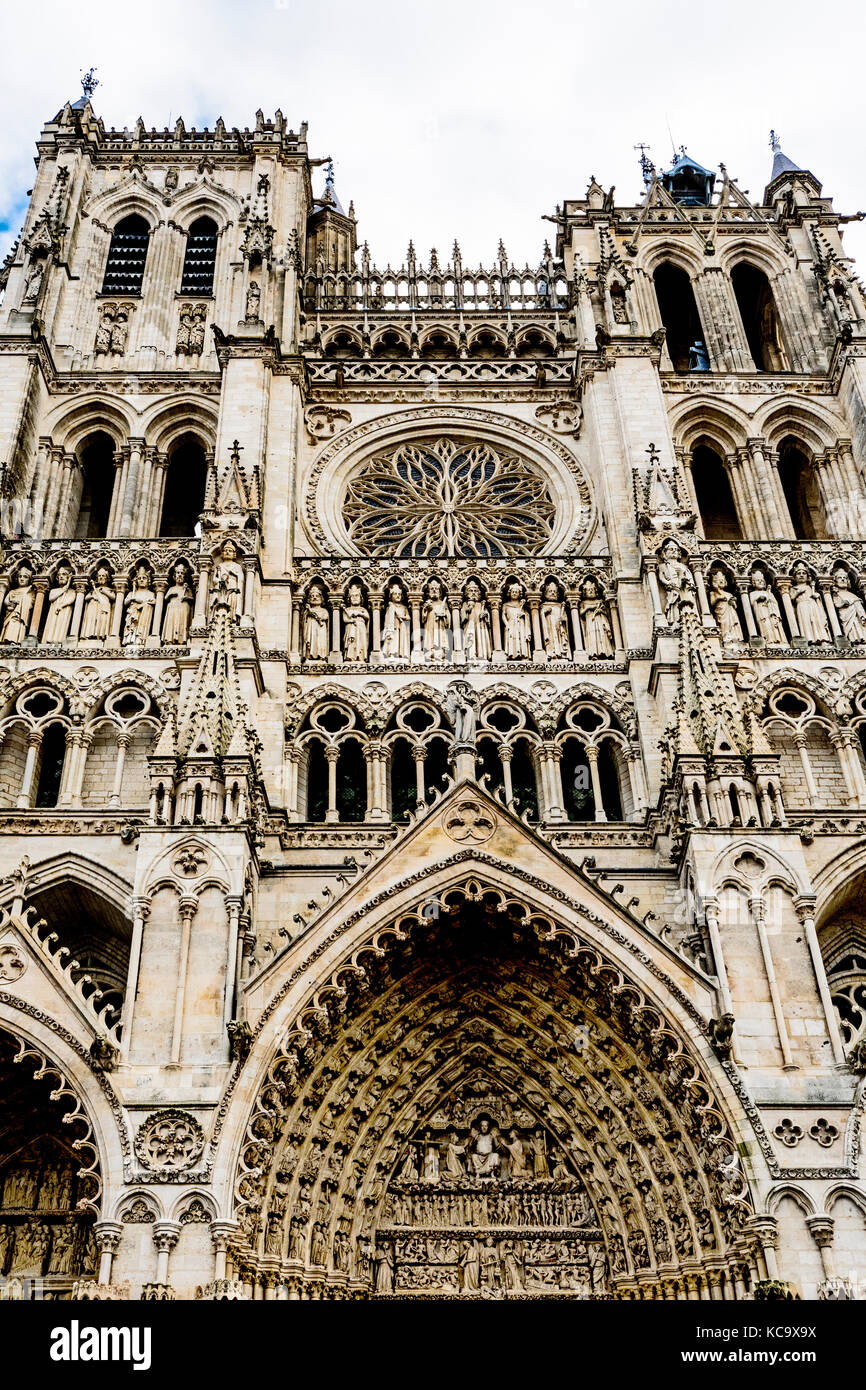 Amiens (France), Cathédrale Notre Dame, Kathedrale Notre-dame d'Amiens (Frankreich) Banque D'Images