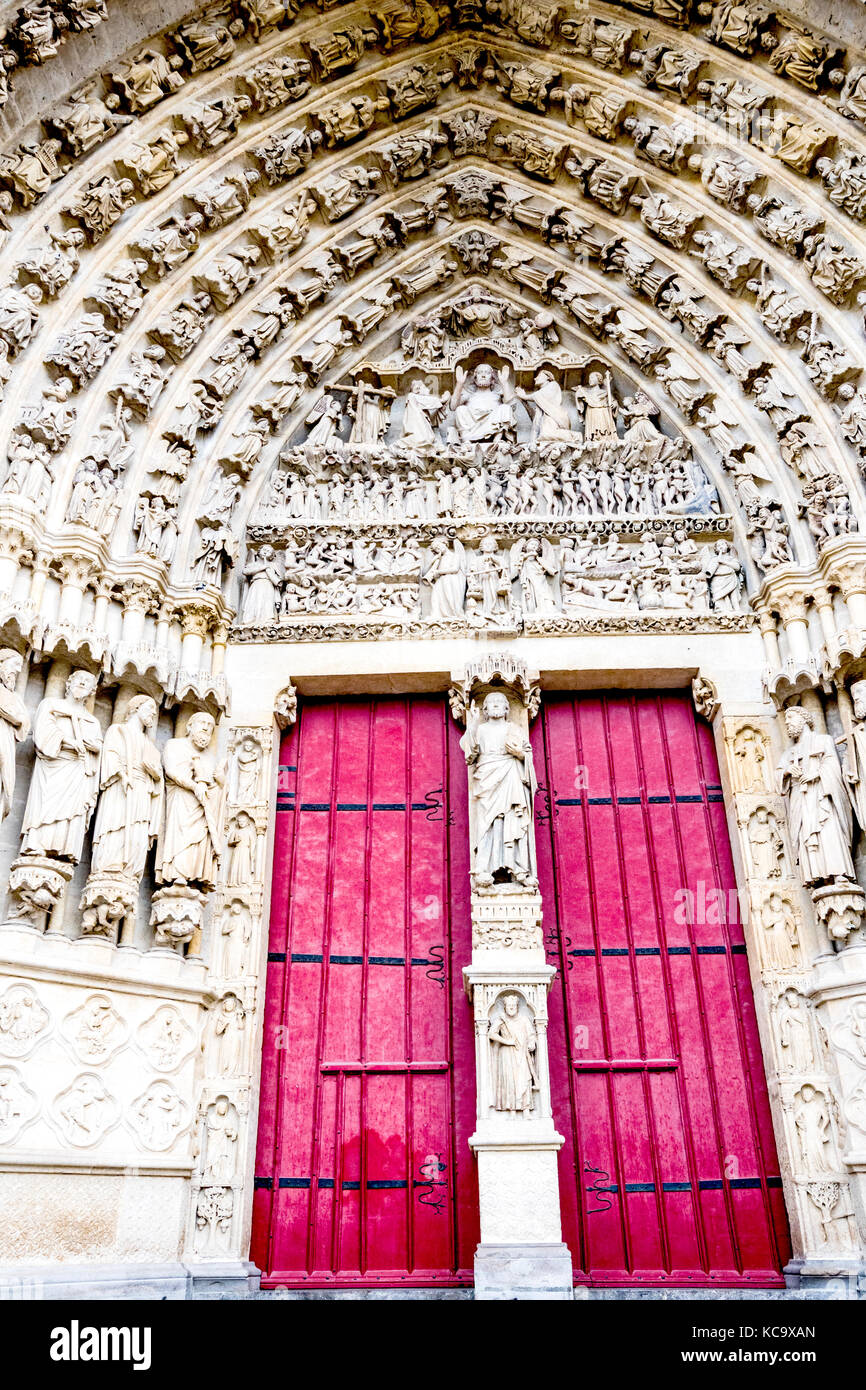 Amiens (France), Cathédrale Notre Dame, Kathedrale Notre-dame d'Amiens (Frankreich) Banque D'Images