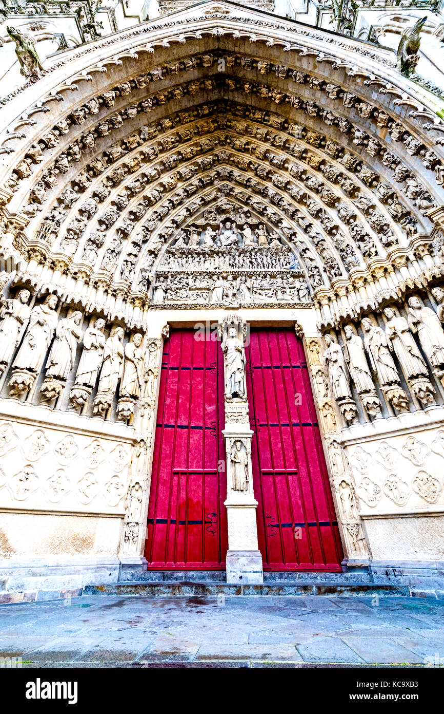 Amiens (France), Cathédrale Notre Dame, Kathedrale Notre-dame d'Amiens (Frankreich) Banque D'Images