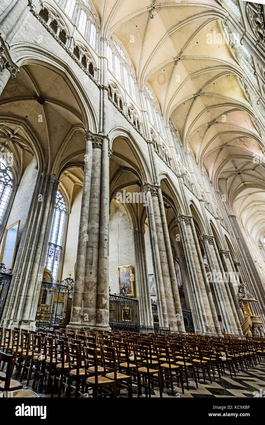 Amiens (France), Cathédrale Notre Dame, Kathedrale Notre-dame d'Amiens (Frankreich) Banque D'Images