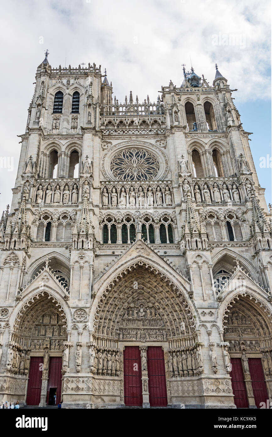 Amiens (France), Cathédrale Notre Dame, Kathedrale Notre-dame d'Amiens (Frankreich) Banque D'Images