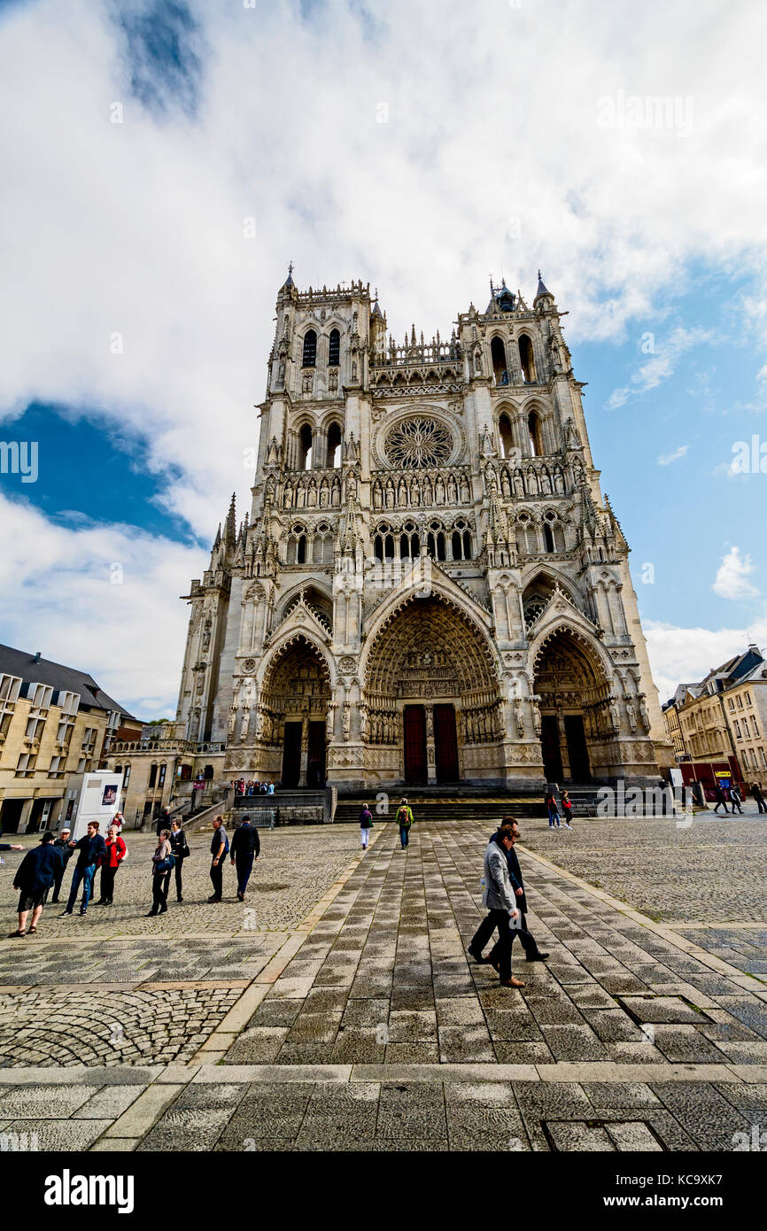 Amiens (France), Cathédrale Notre Dame, Kathedrale Notre-dame d'Amiens (Frankreich) Banque D'Images