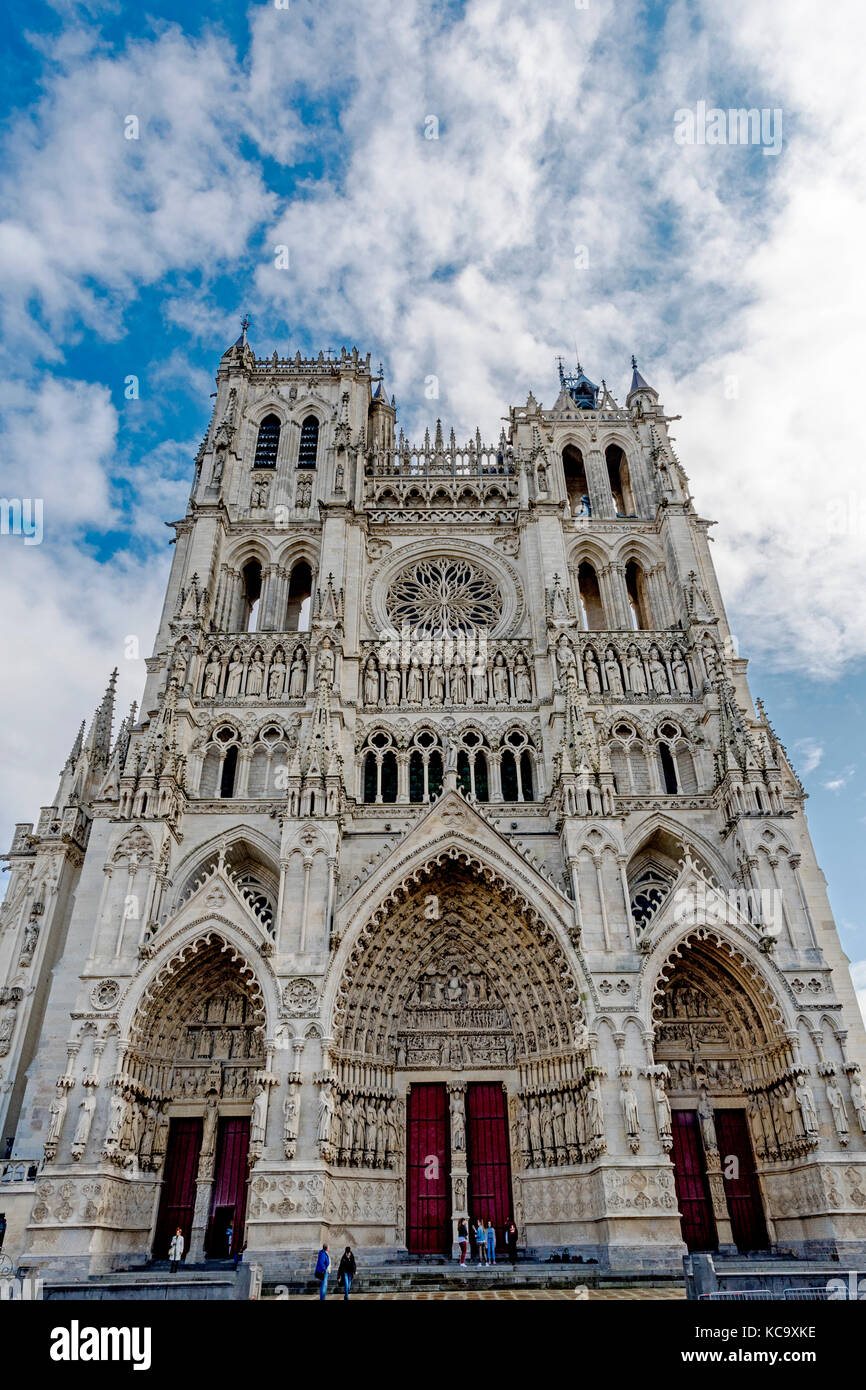 Amiens (France), Cathédrale Notre Dame, Kathedrale Notre-dame d'Amiens (Frankreich) Banque D'Images