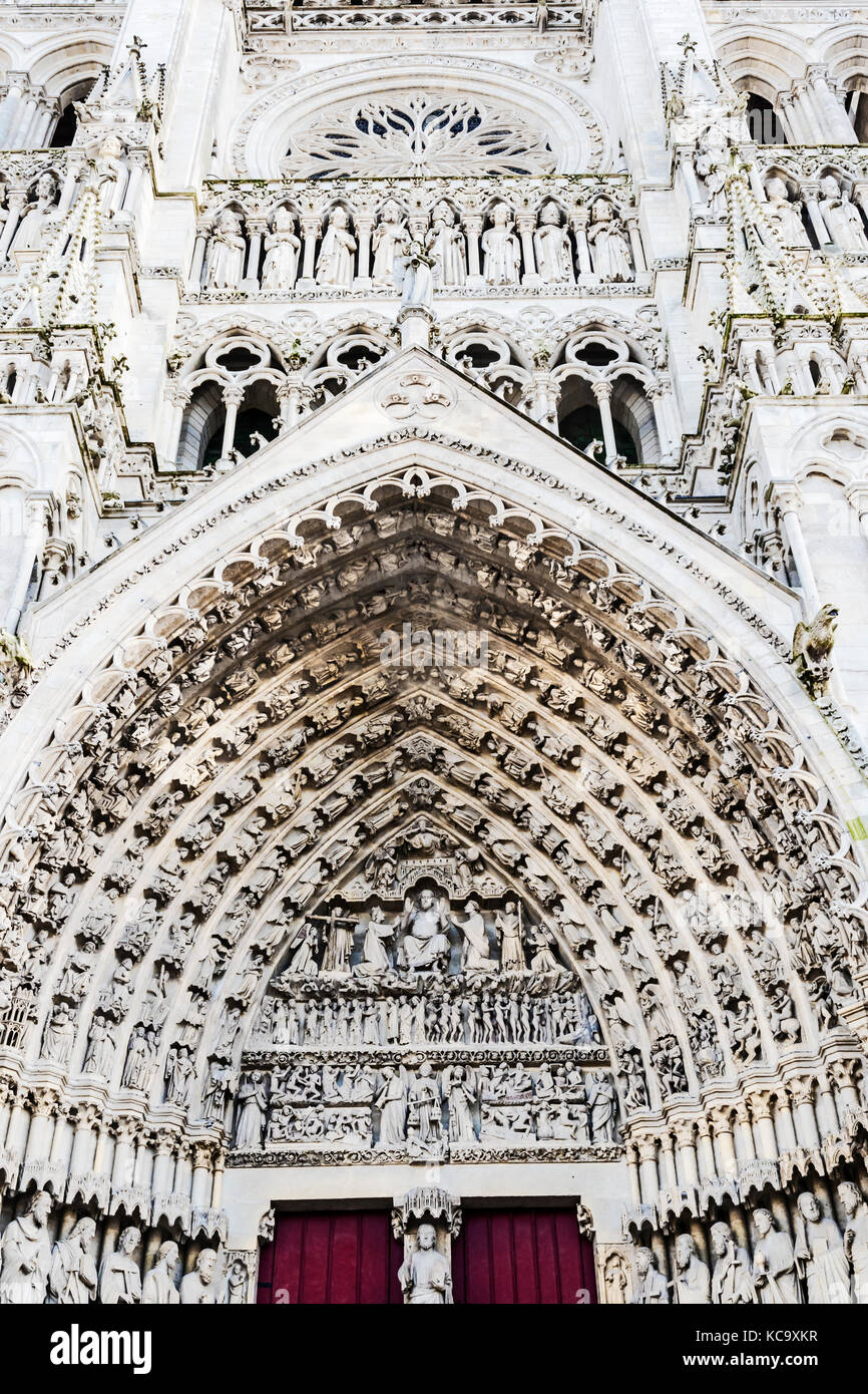 Amiens (France), Cathédrale Notre Dame, Kathedrale Notre-dame d'Amiens (Frankreich) Banque D'Images