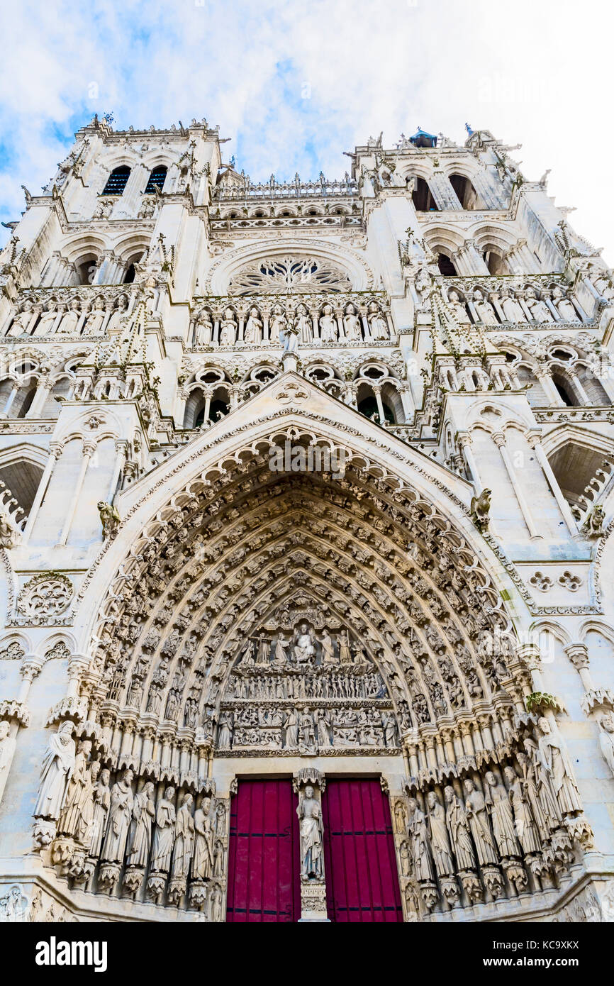 Amiens (France), Cathédrale Notre Dame, Kathedrale Notre-dame d'Amiens (Frankreich) Banque D'Images