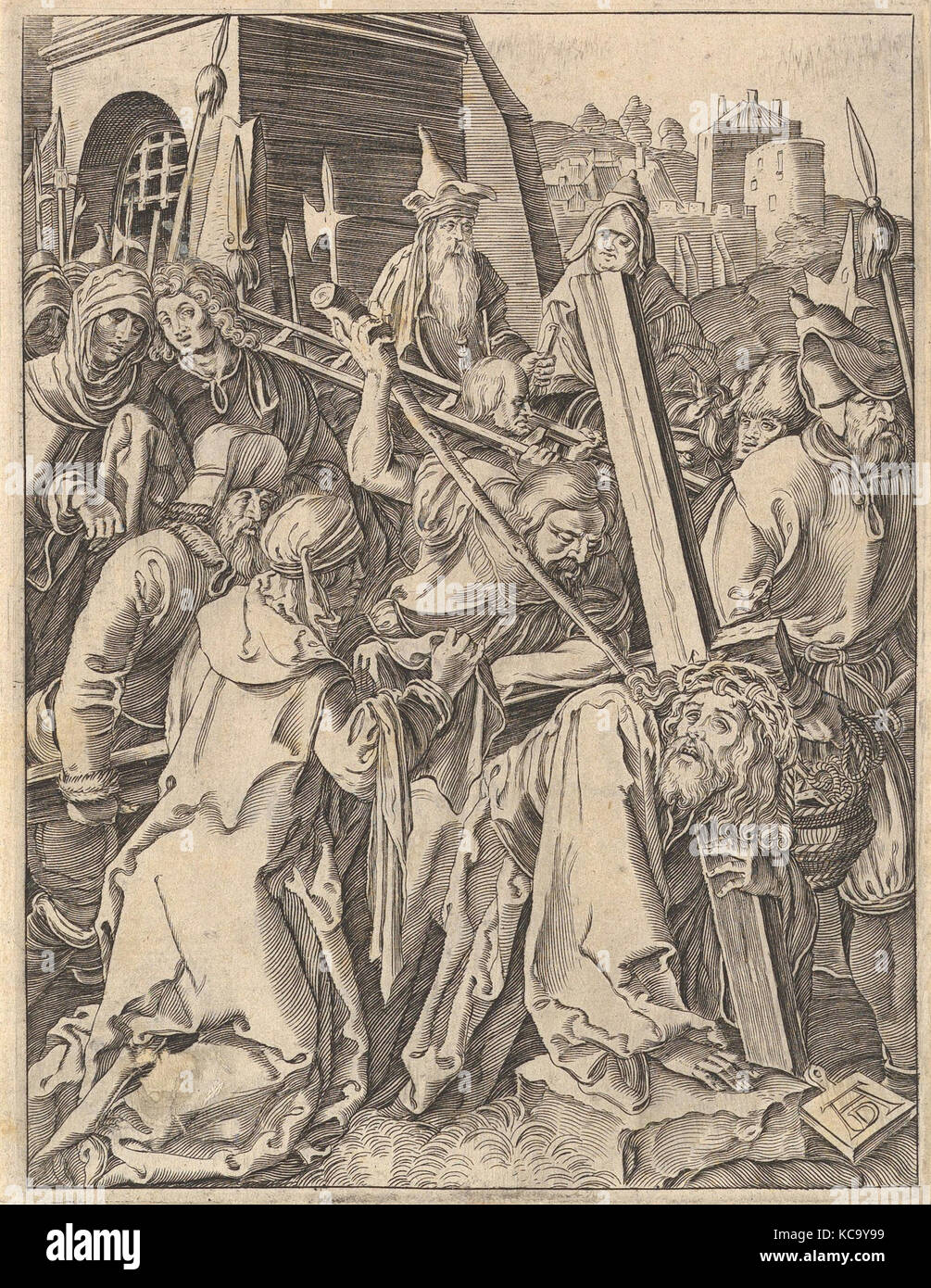 Des copies gravées du peu de passion, d'après Albrecht Dürer, n.d Banque D'Images