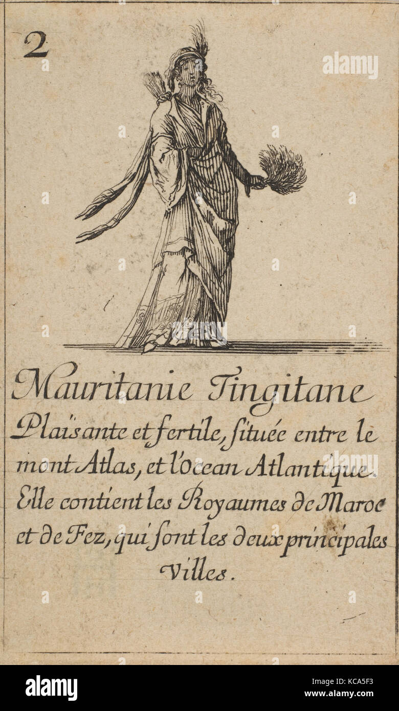 Mauritanie, 1644, Eau-forte, de l'état iii, estampes, gravé par Stefano della Bella (Florence, Italie 1610-1664), conçu par Florence Banque D'Images