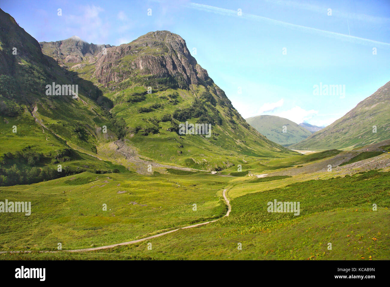 Glencoe, higland écossais, de l'Écosse. uk. Banque D'Images
