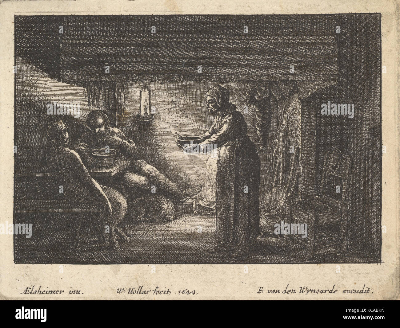 Le satyre et le paysan, après Richard Dadd, 1644 Banque D'Images