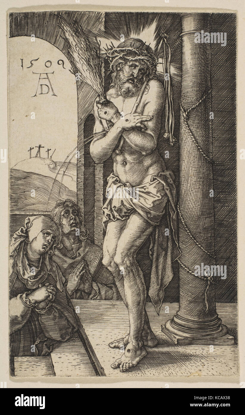 L'homme des douleurs, de la Passion, Albrecht Dürer, 1509 Banque D'Images