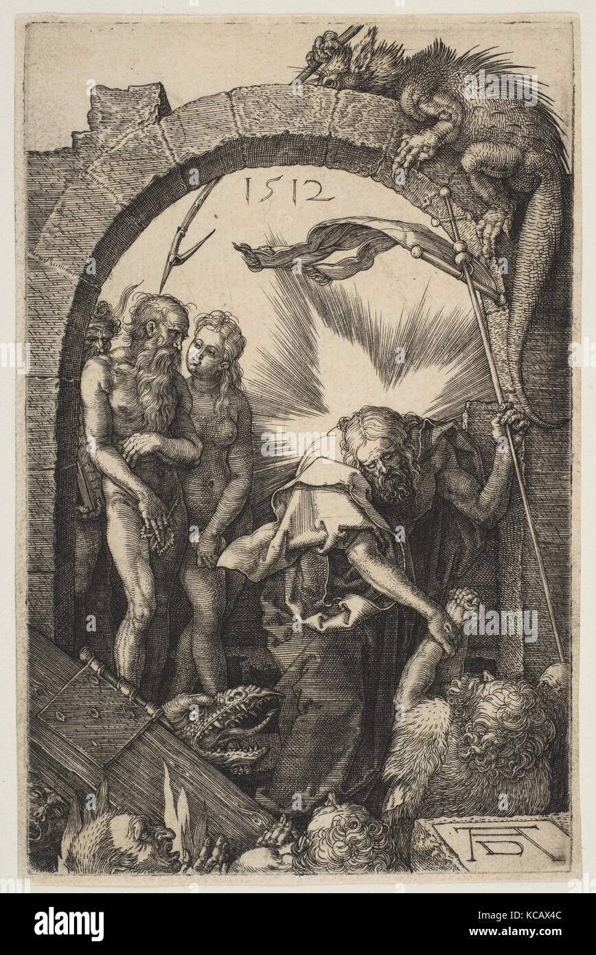 Le Christ dans l'incertitude, de la Passion, Albrecht Dürer, 1512 Banque D'Images