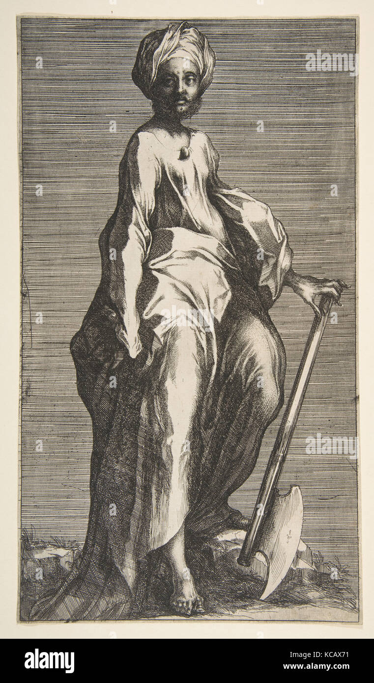 Saint Jude (ou Saint Matthias), Jacques Bellange, 1595-1616 Banque D'Images