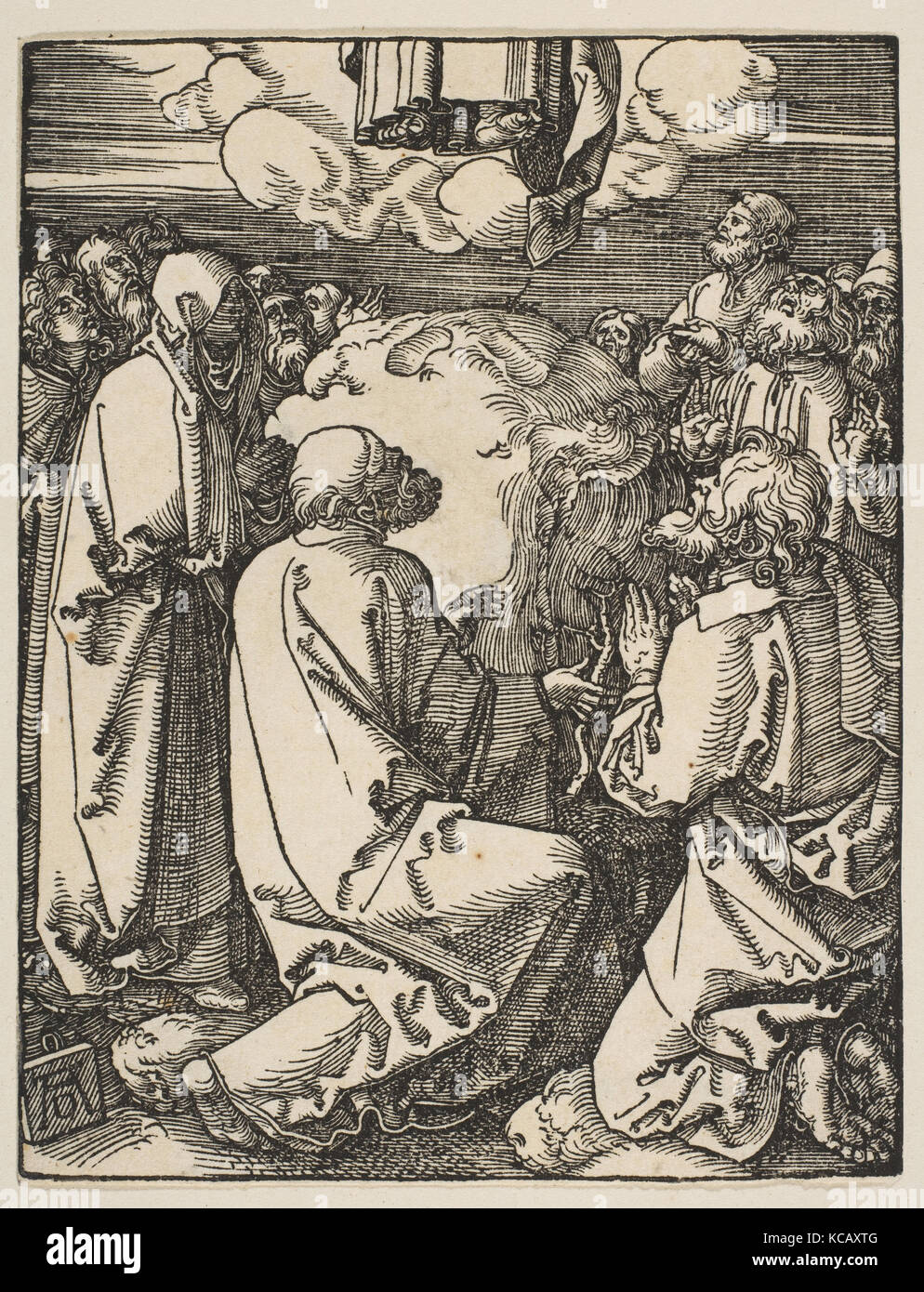 L'Ascension, de la petite Passion, Albrecht Dürer, ca. 1510 Banque D'Images