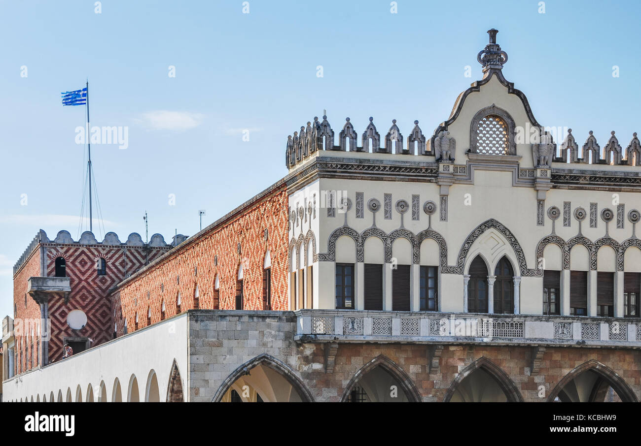 Rhodes, Grèce Banque D'Images