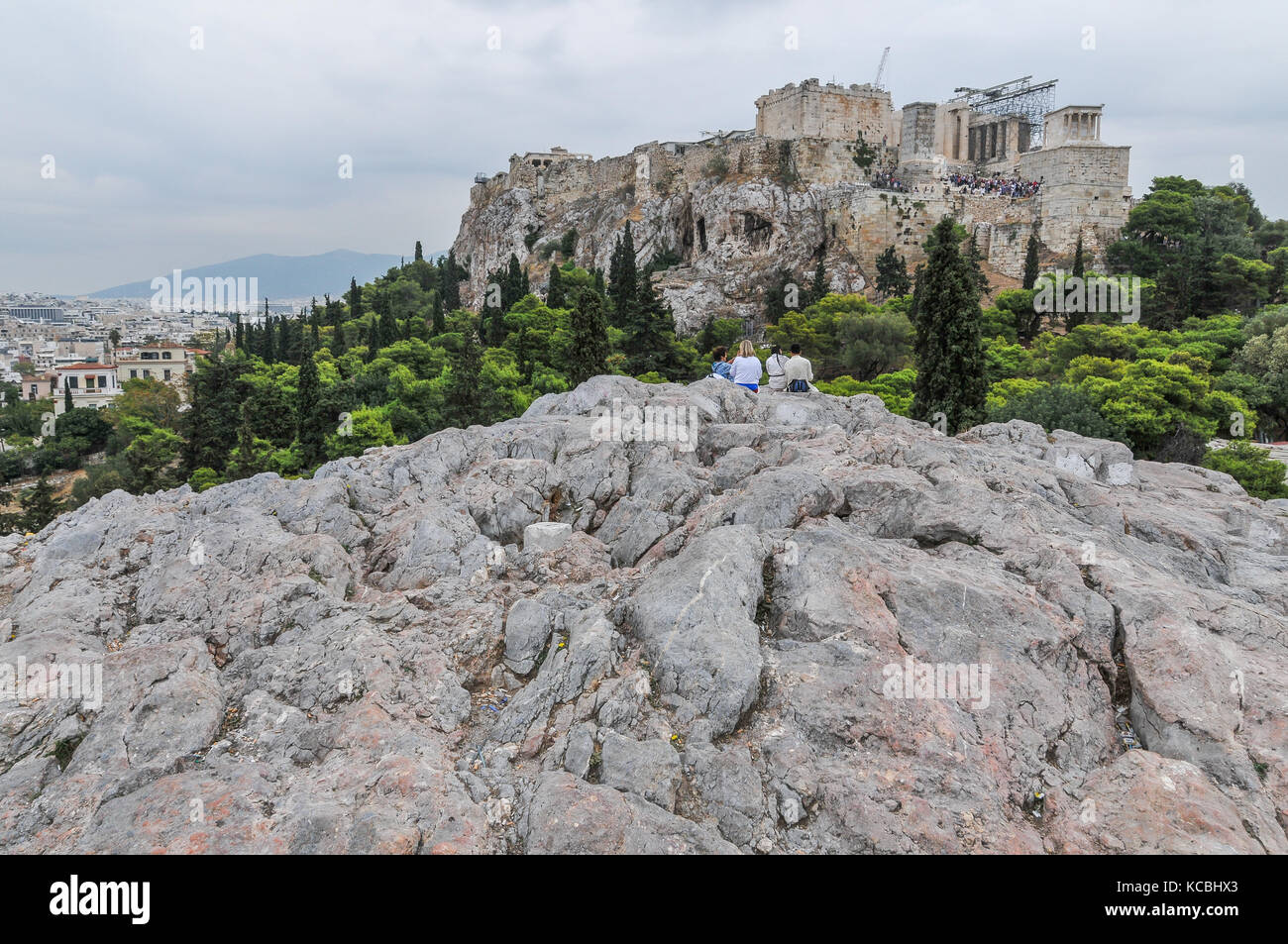 Acropole, Athènes, Grèce Banque D'Images