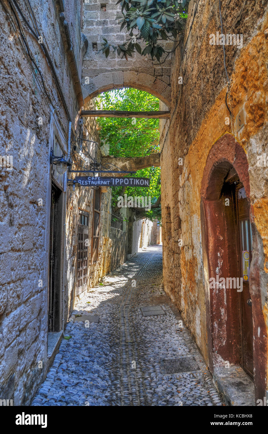 Rhodes, Grèce Banque D'Images