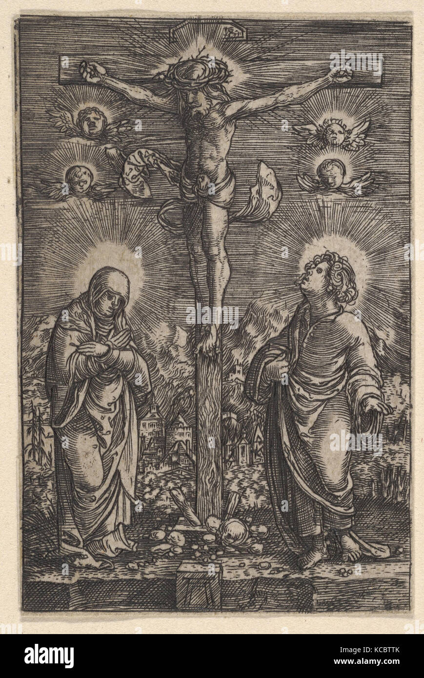 Le Christ sur la croix (la petite Crucifixion), Albrecht, Banque D'Images