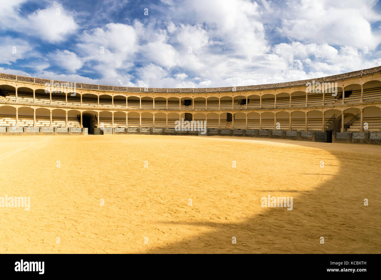 Arènes, Ronda, province de Malaga, Andalousie, Espagne Banque D'Images