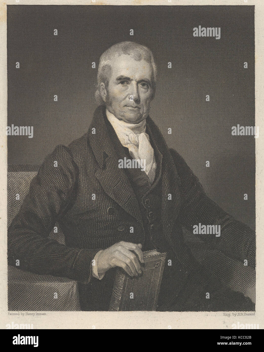 Le juge en chef John Marshall, Asher Brown Durand, 1833 Banque D'Images