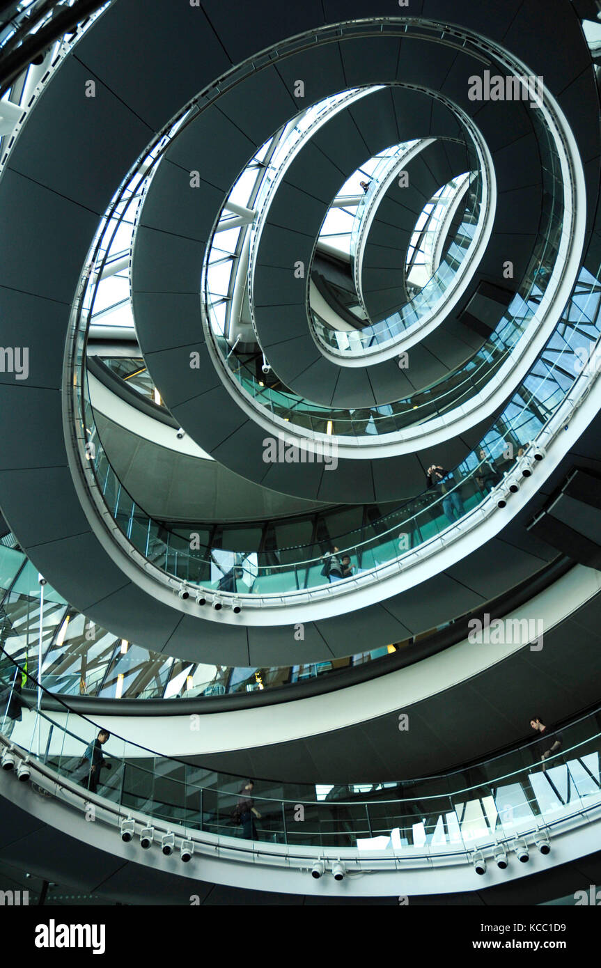 London city hall, le Queen's Promenade, Southwark, Londres Banque D'Images