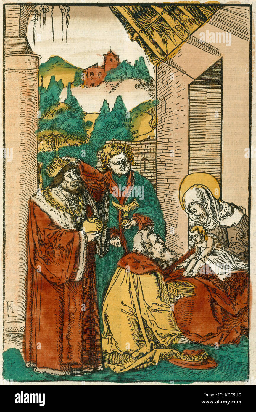 Ewangely buoch Plenarium oder das : Été Hiver und teyl, Mars 24, 1514 Banque D'Images