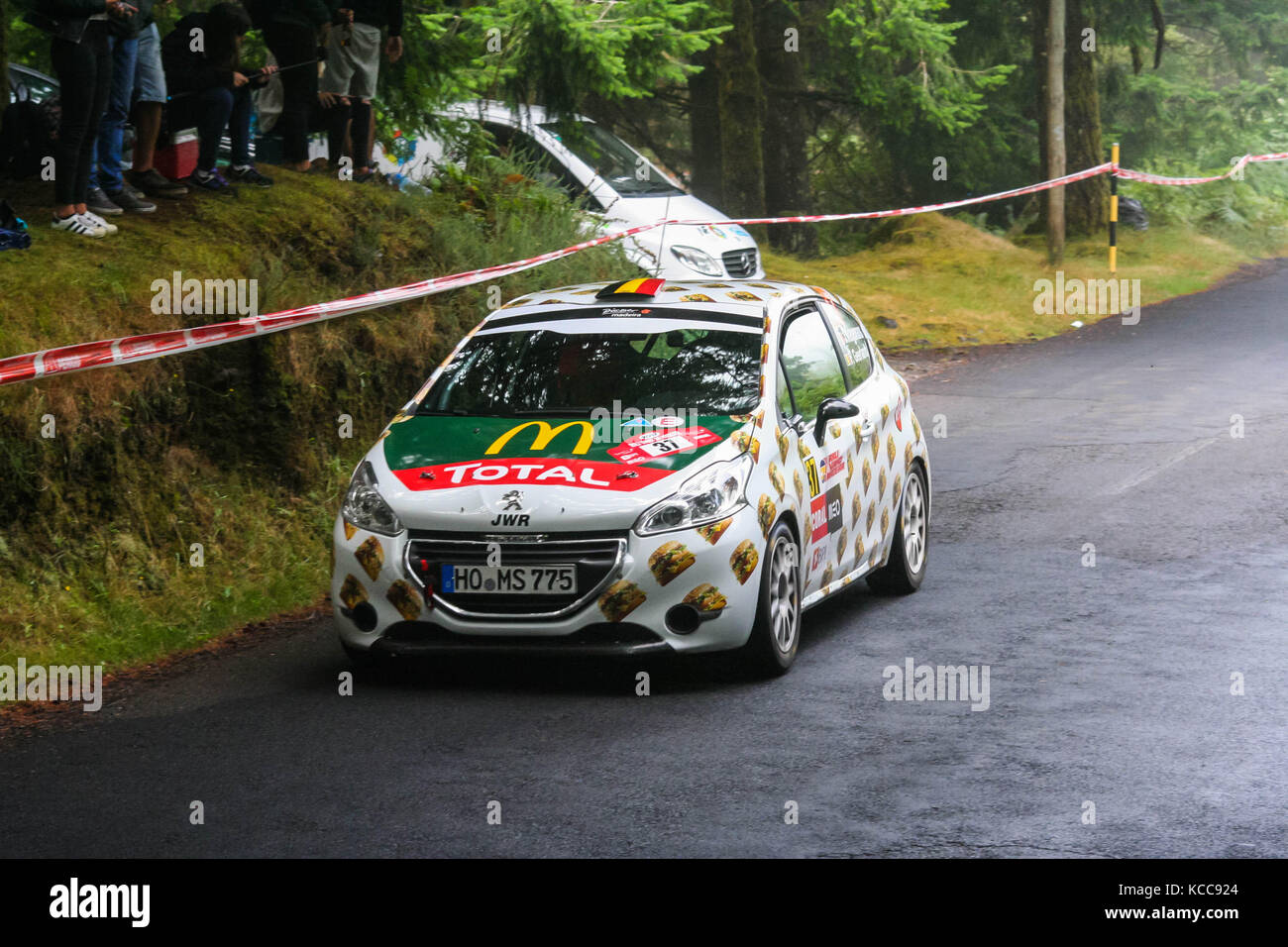 2017 rallye vinho madeira Banque D'Images