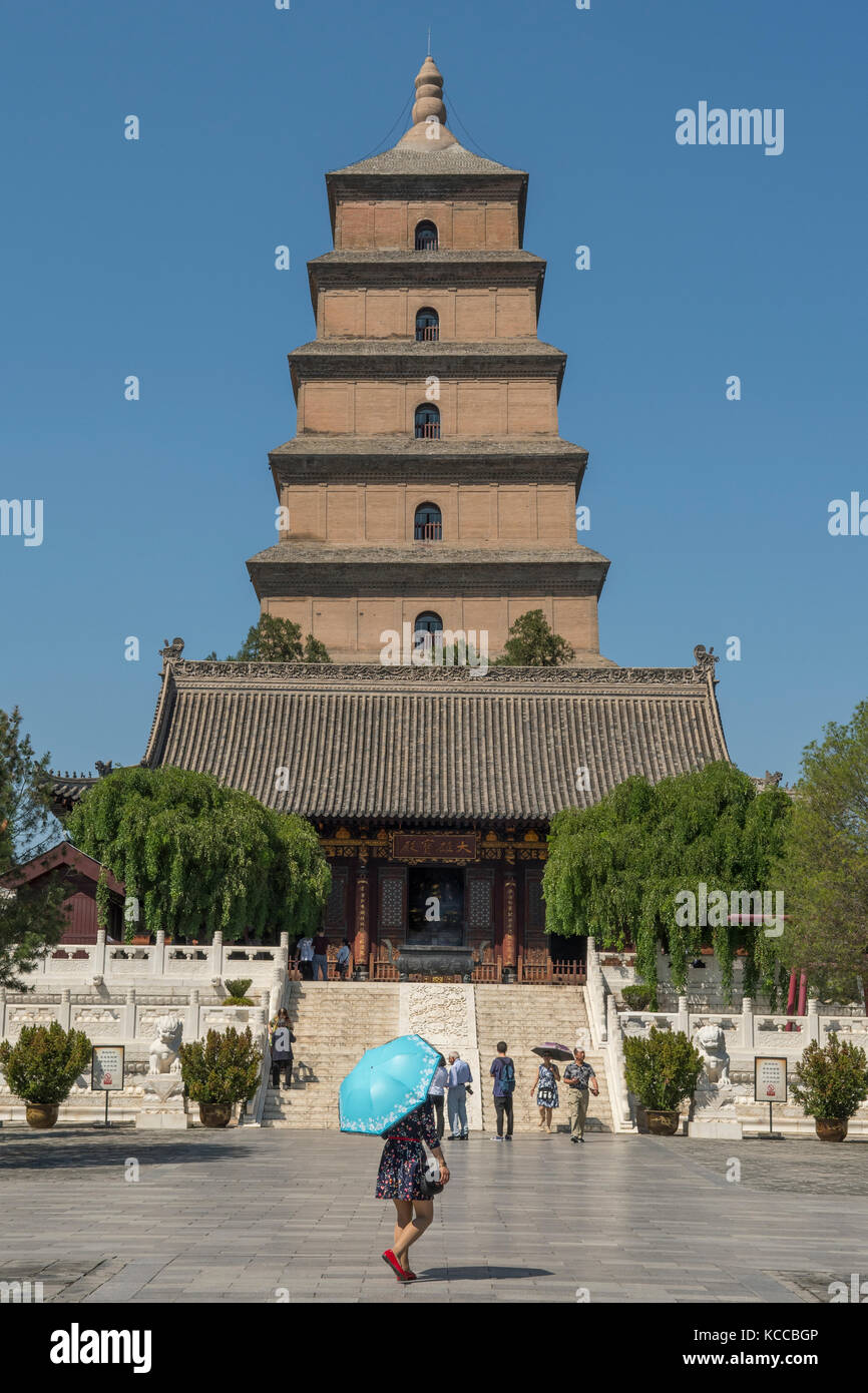 La pagode de l'oie, Xi'an, Chine Banque D'Images