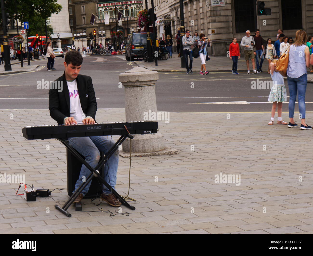 Trafalgar square london Banque D'Images