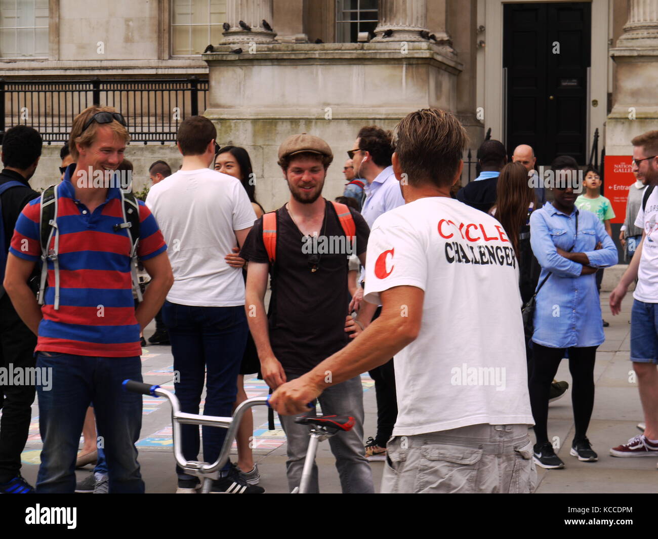 Trafalgar square london Banque D'Images