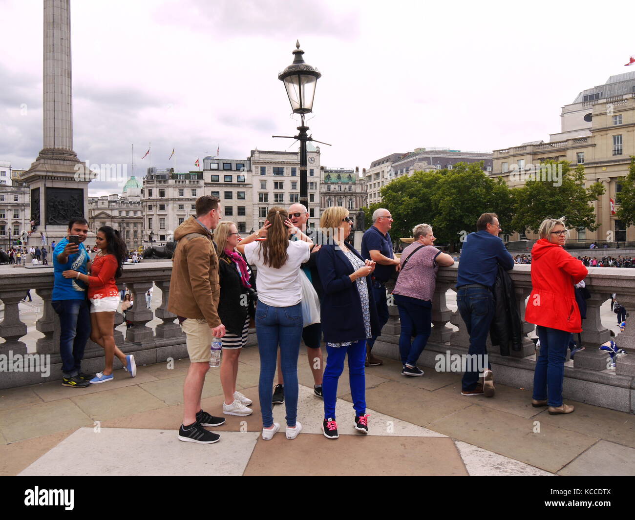 Trafalgar square london Banque D'Images