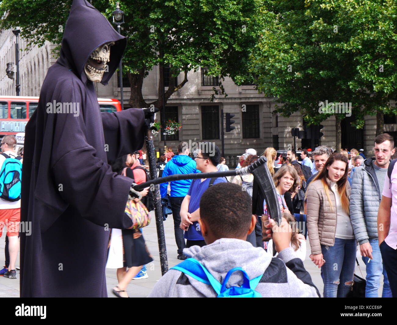 Trafalgar square london Banque D'Images