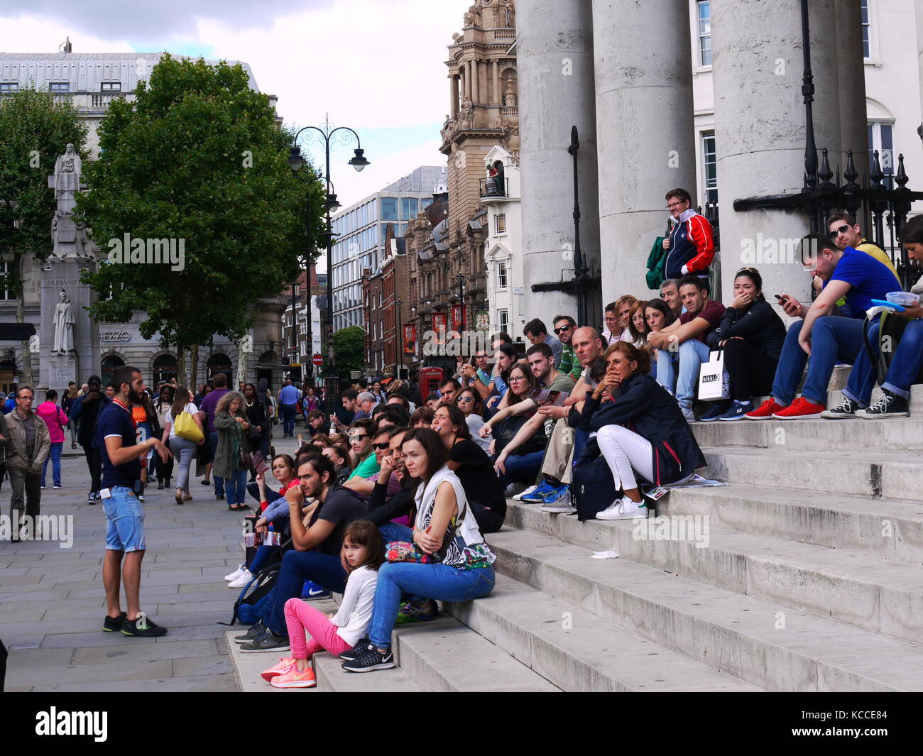 Trafalgar square london Banque D'Images