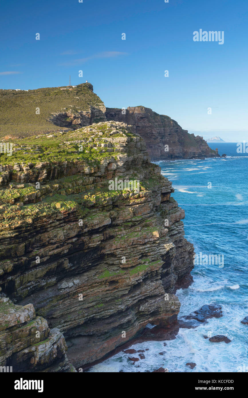 Cap de Bonne Espérance et cape point, le parc national de Cape Point, Cape Town, Western Cape, Afrique du Sud Banque D'Images